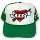 Evol Pierced Heart Trucker