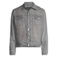 Purple Brand Washed Grey Jacquard Jacket