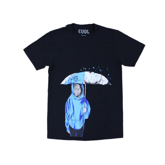 EVOL NIGHTS Trapped Soul Tee Black and Blue