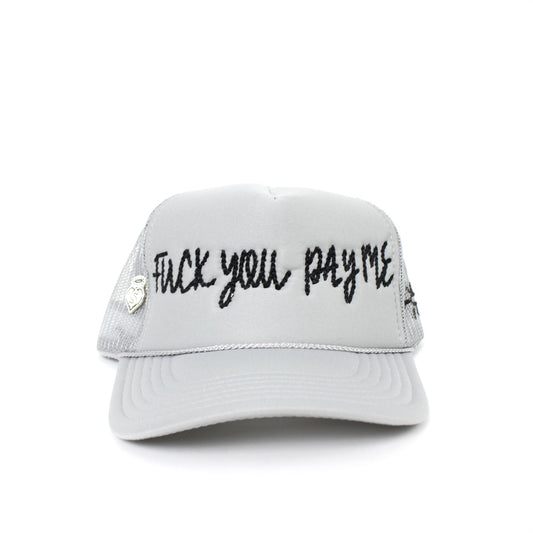 EVOL F*CK YOU PAY ME TRUCKER HAT