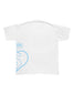 EVOL Side Logo Shirt White And Baby Blue