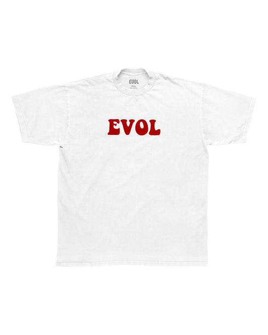 EVOL Little Devil White Shirt With Red