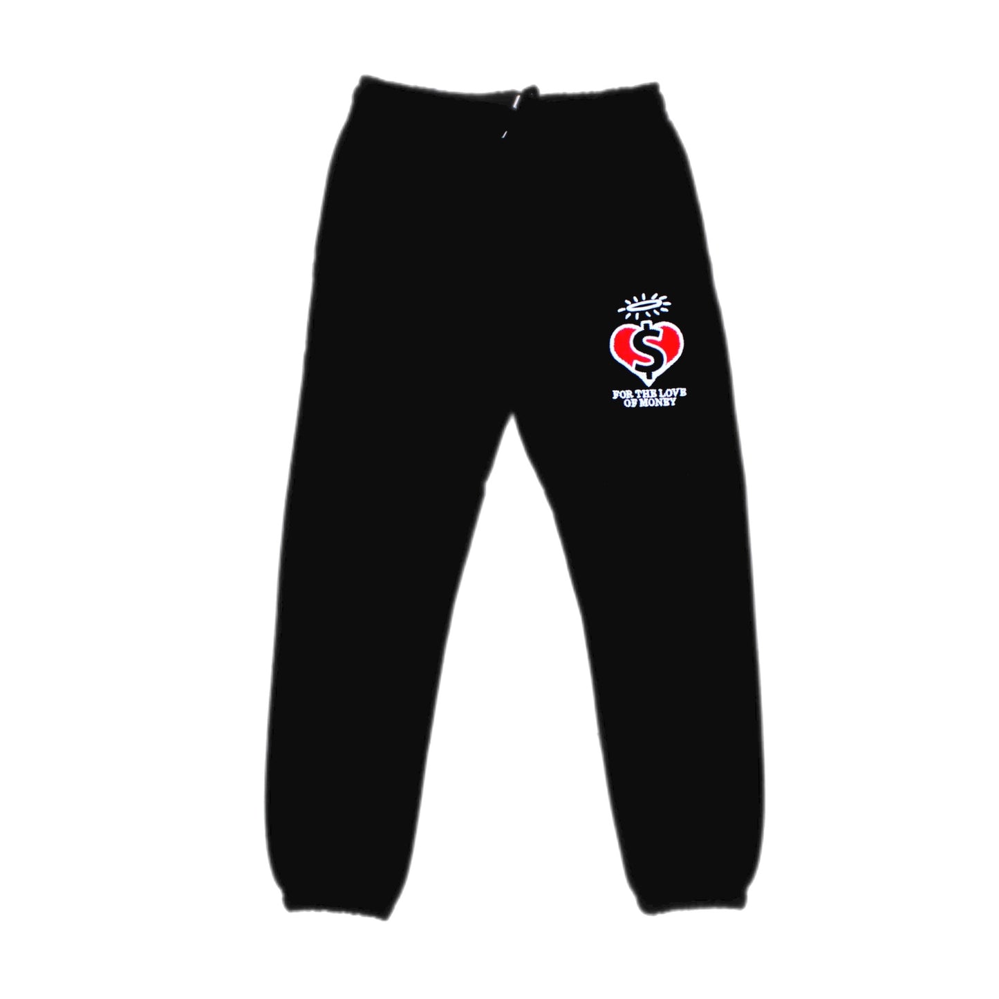 EVOL For The Love Of Money Sweatpants Black/Red