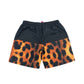 URBAN CHEETAH MIDNIGHT ORANGE CHEETAH SHORTS UC