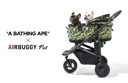 A BATHING APE x AIRBUGGY ABC for PET LARGE Pink