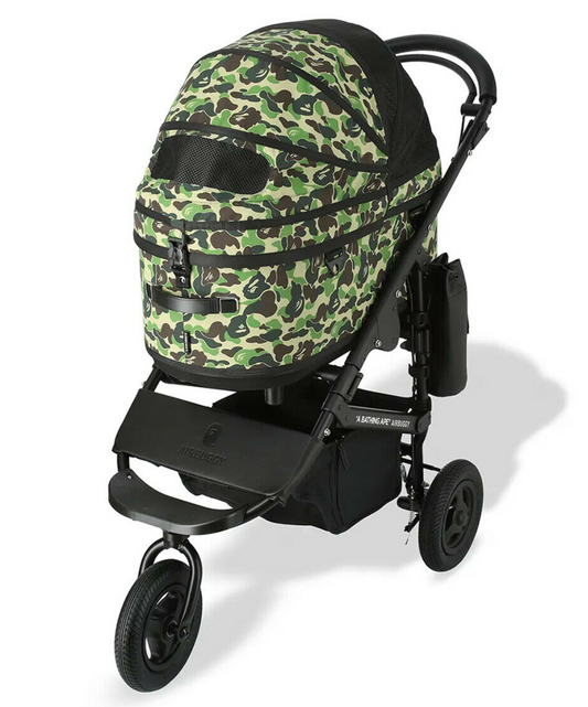 A BATHING APE x AIRBUGGY ABC for PET LARGE Green