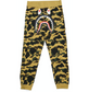 BAPE 1ST CAMO SHARK SLIM SWEATPANTS YELLOW