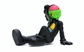 KAWS Resting Place Vinyl Figure Black