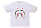 BAPE 1st Camo Shark Tee White/Yellow