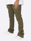 FRENCH TERRY FLARE PANTS OLIVE