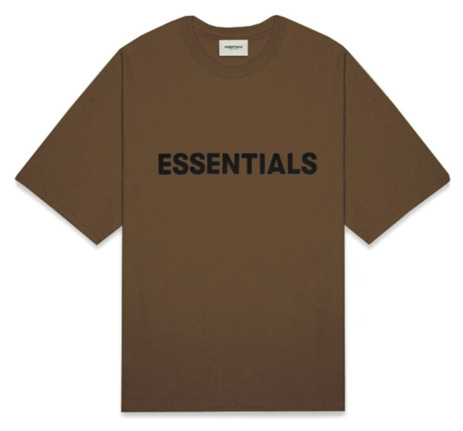 Fear OF God Essentials Tee Brown
