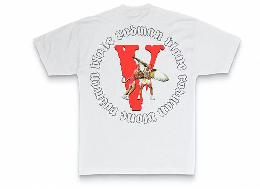 Vlone Rodman Devil T-shirt White