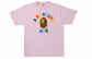 BAPE Colors College Tee Pink