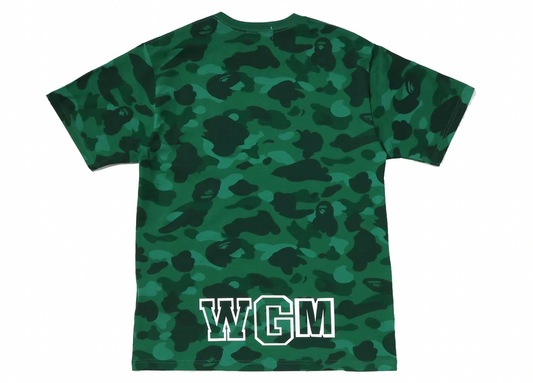 BAPE Color Camo Shark Tee Green