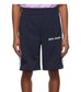 PALM ANGELS Classic Track Shorts Navy
