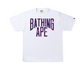 BAPE Color Camo NYC Logo Tee (SS22) White Purple