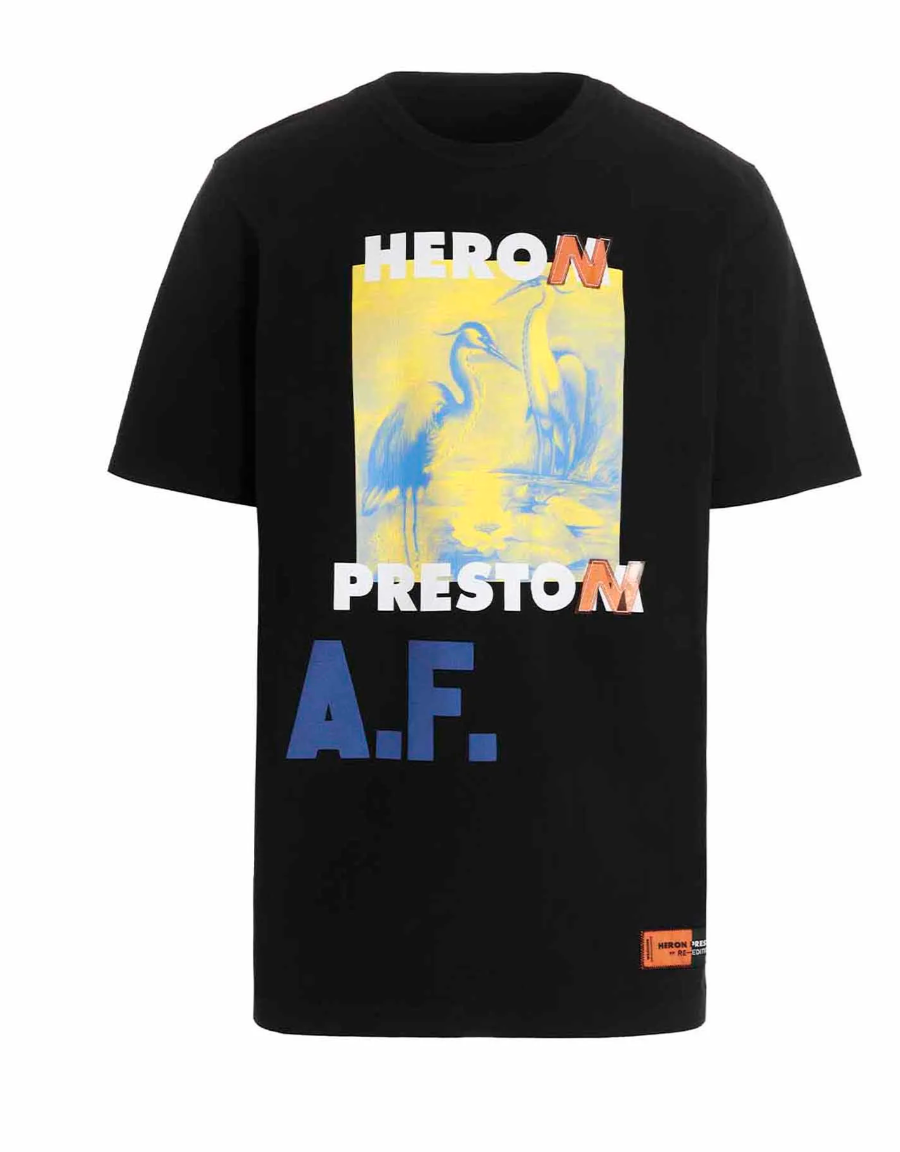 Heron Preston Black Cotton Shirt AF