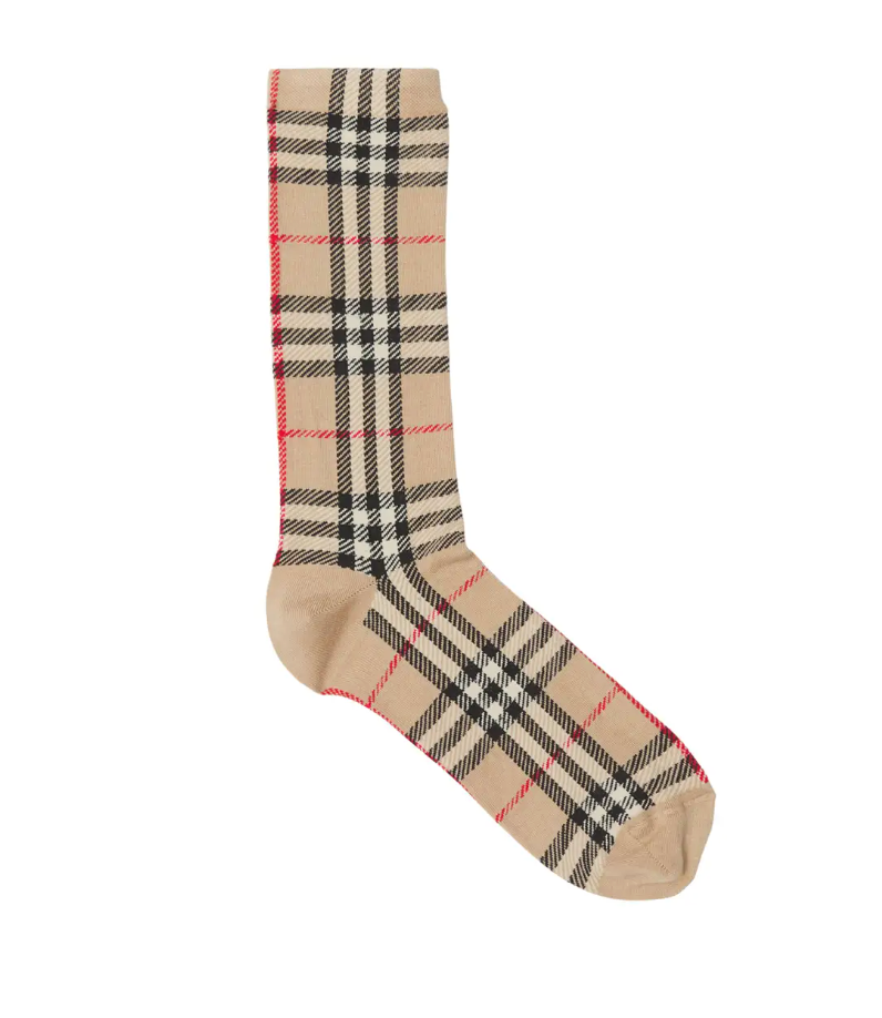 Burberry Men's Check Socks