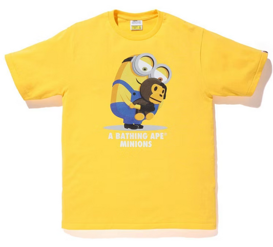 BAPE x Minions 08 Tee Yellow
