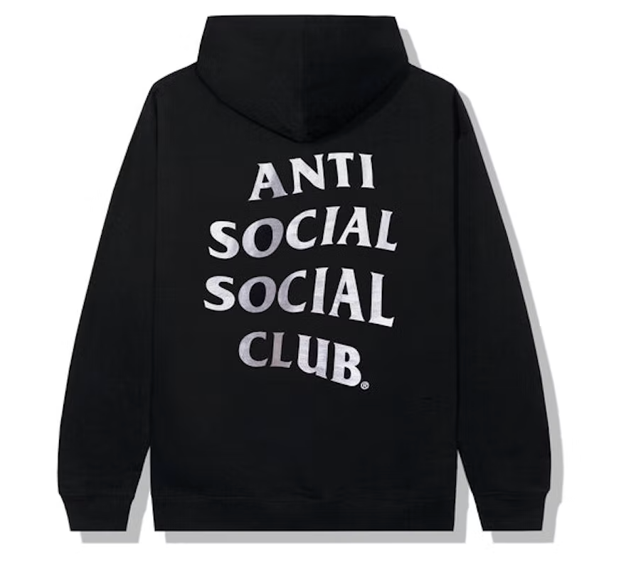 Anti Social Social Club Y/N? Hoodie Black