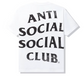 Anti Social Social Club Excessive T-shirt White