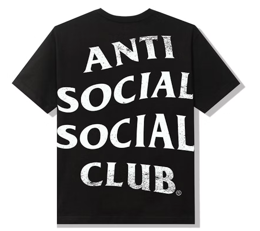 Anti Social Social Club Excessive T-shirt Black