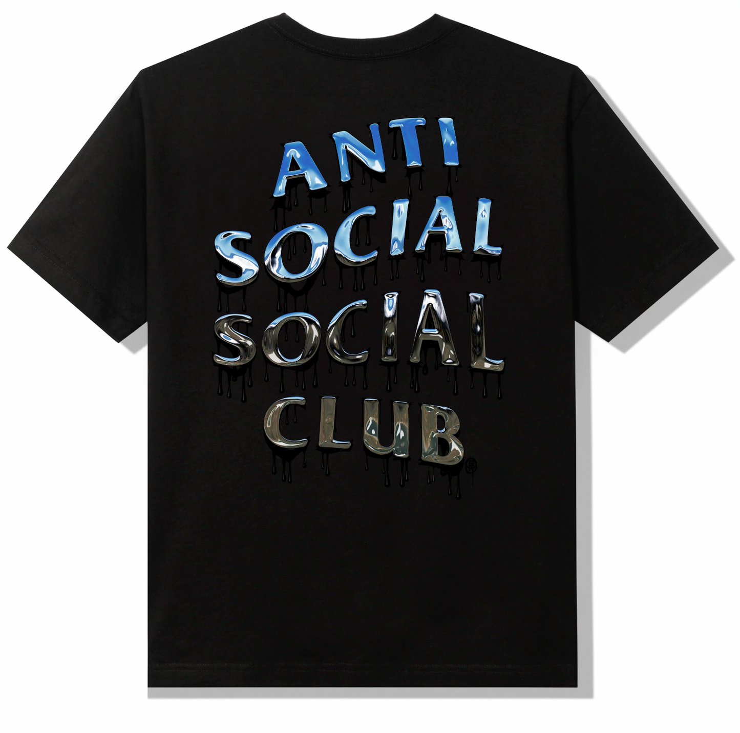 Anti Social Social Club Mind Melt Black Tee