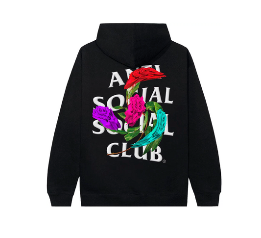 Anti Social Social Club Thorns Hoodie 'Black'