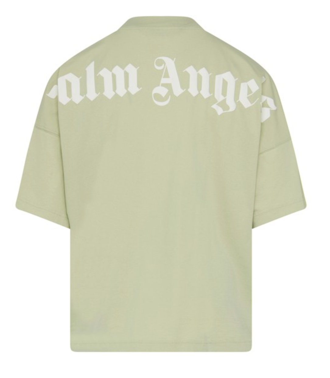 PALM ANGELS Logo t-shirt Mint/White