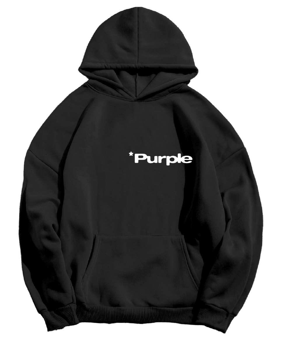Purple brand French Terry Po Hoody (Paint Platter)