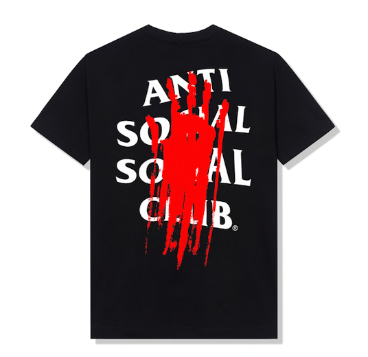 Anti Social Club Imprint Black Shirt