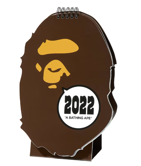 BAPE 2022 Calendar Brown