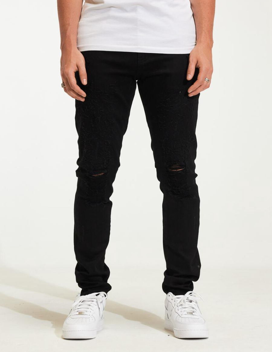 Crysp Atlantic Black Denim – Upper Level 916