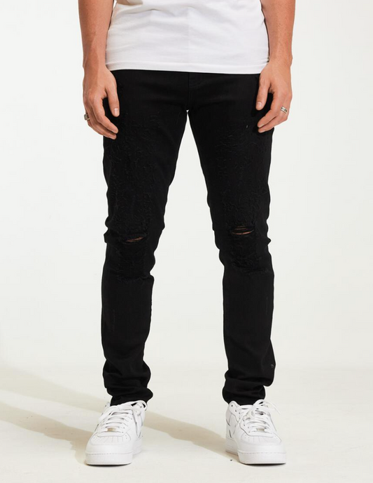 Crysp Atlantic Black Denim