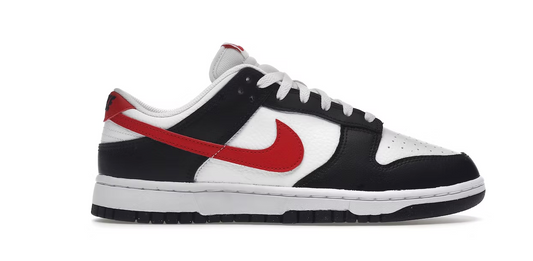 Nike Dunk Low Retro Red Swoosh Panda