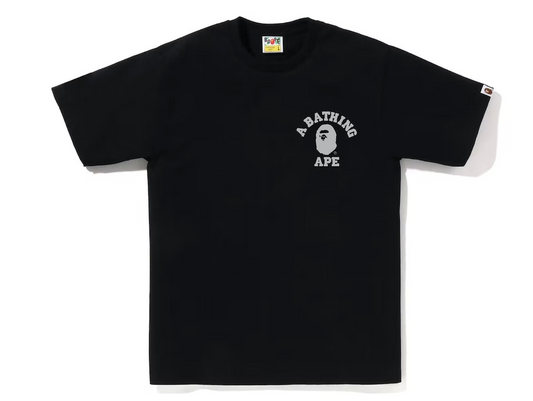 BAPE Honeycomb Camo College ATS Tee Black Grey