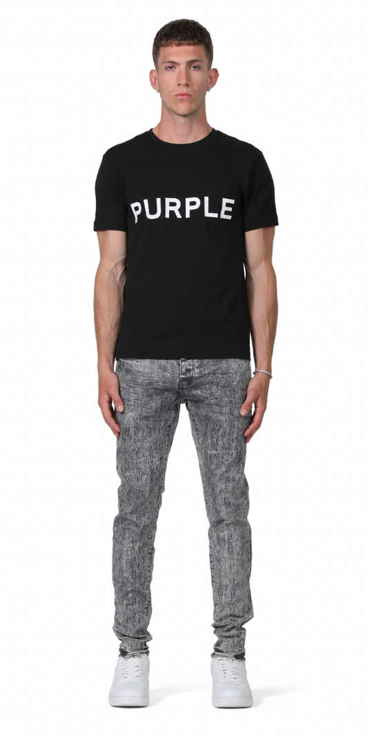 Purple Brand Basic Clean Jersey Ss Tee