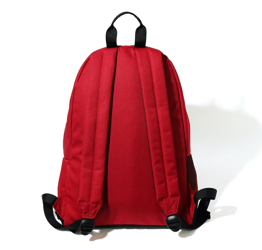 BAPE Color Camo Shark Day Backpack Red Upper Level 916