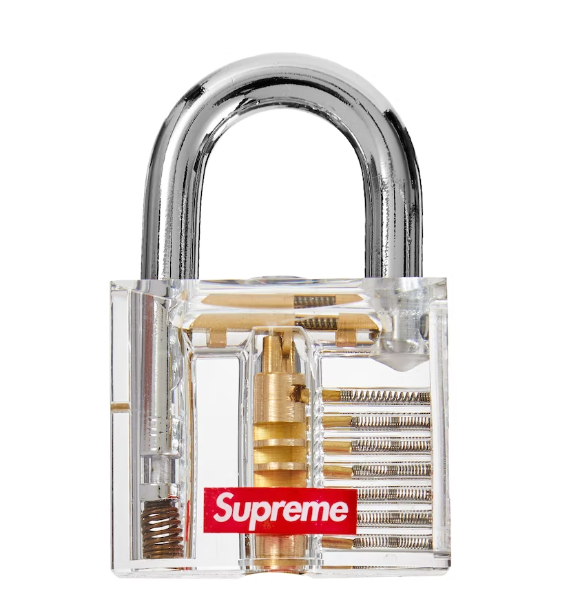 Supreme Transparent Lock Clear