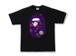 BAPE Color Camo Big Ape Head T-Shirt Black/Purple