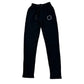 Lonely Nights Rhinestone Circle Logo Sweatpants Black