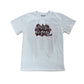 LONELY NIGHTS FLAME LOGO TEE WHITE/RED