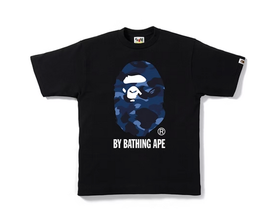 BAPE Color Camo By Bathing Tee Black/Blue (FW22)