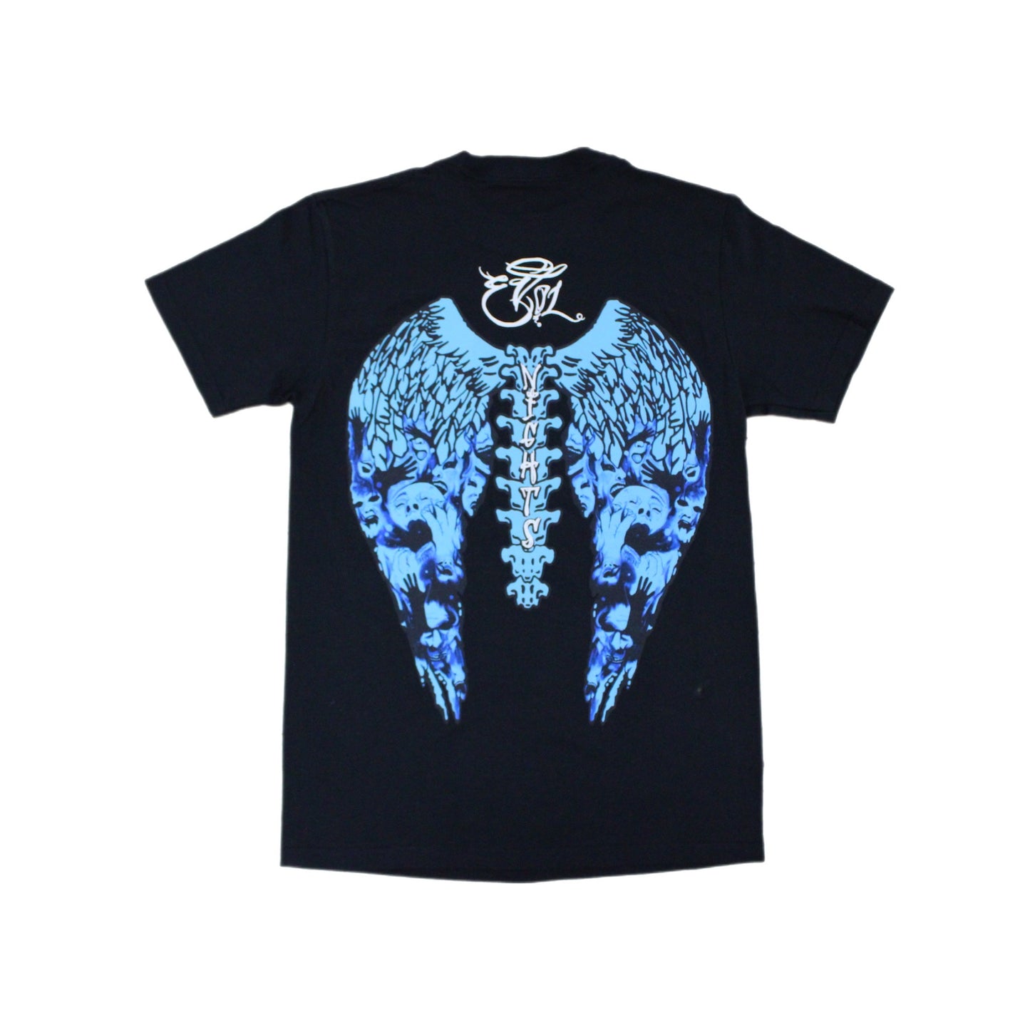EVOL NIGHTS Trapped Soul Tee Black and Blue