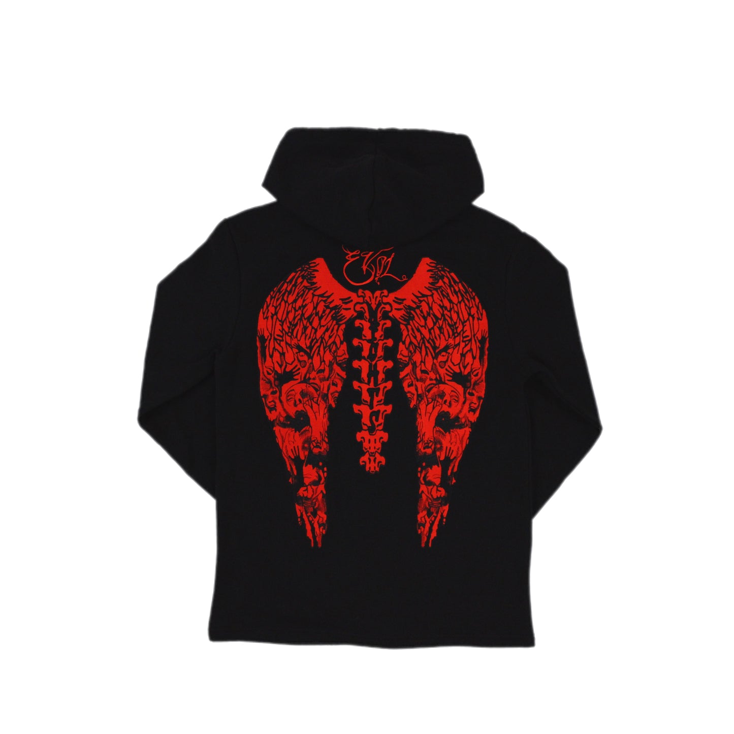 EVOL NIGHTS Trapped Soul Hoodie Black and Red