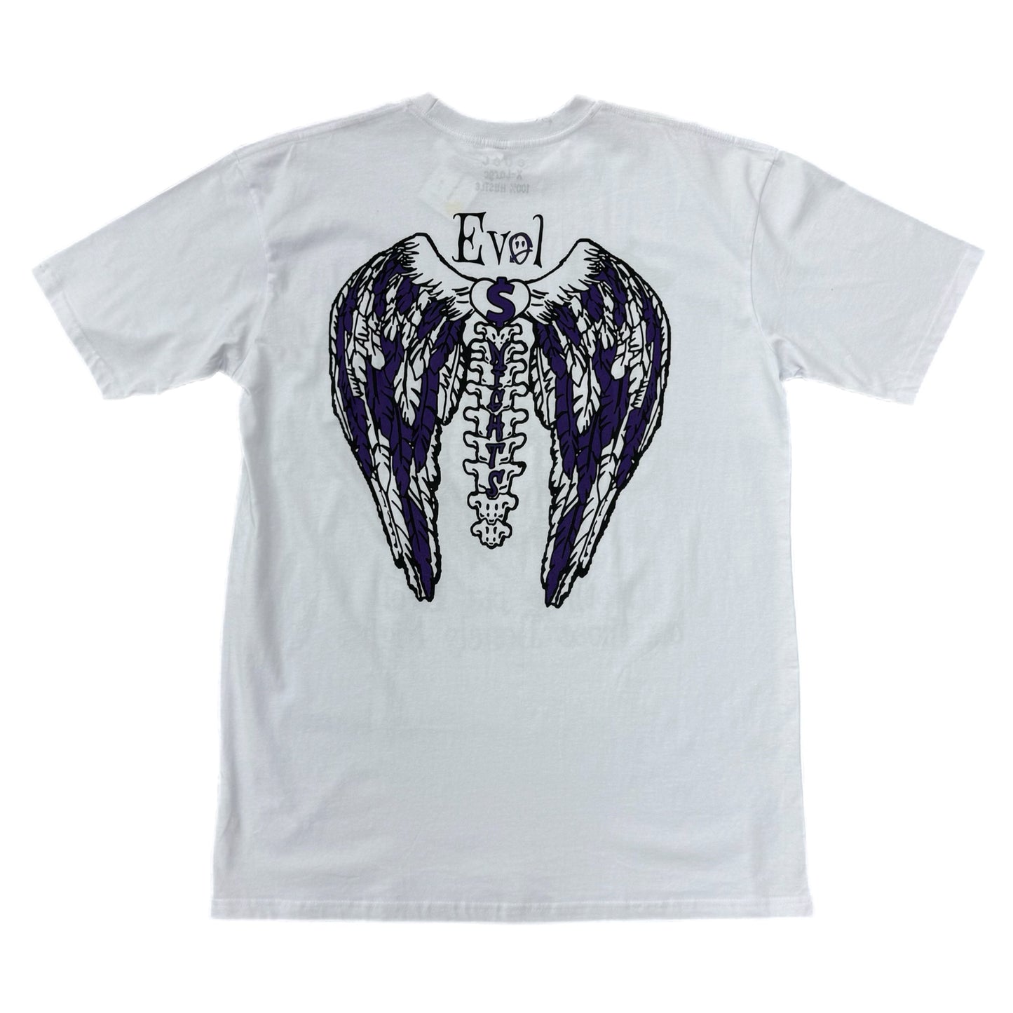 EVOL NIGHTS TEE WHITE/PURPLE