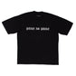 PAIN IS PURE 'BY ANY MEANS' TEE BLACK