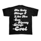 EVOL Love is For Lames Tee Black/White