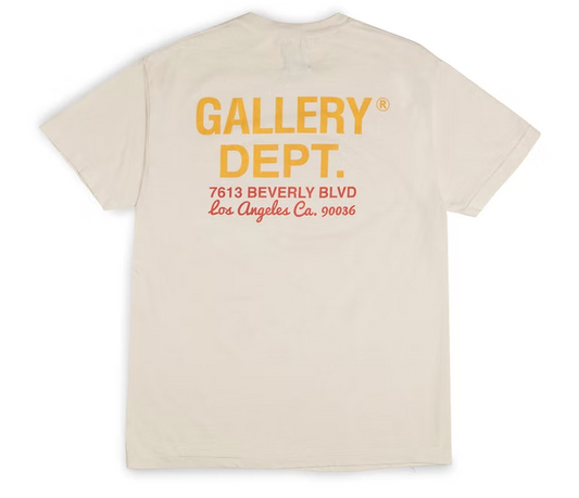 Gallery Dept. Ebay T-Shirt Cream