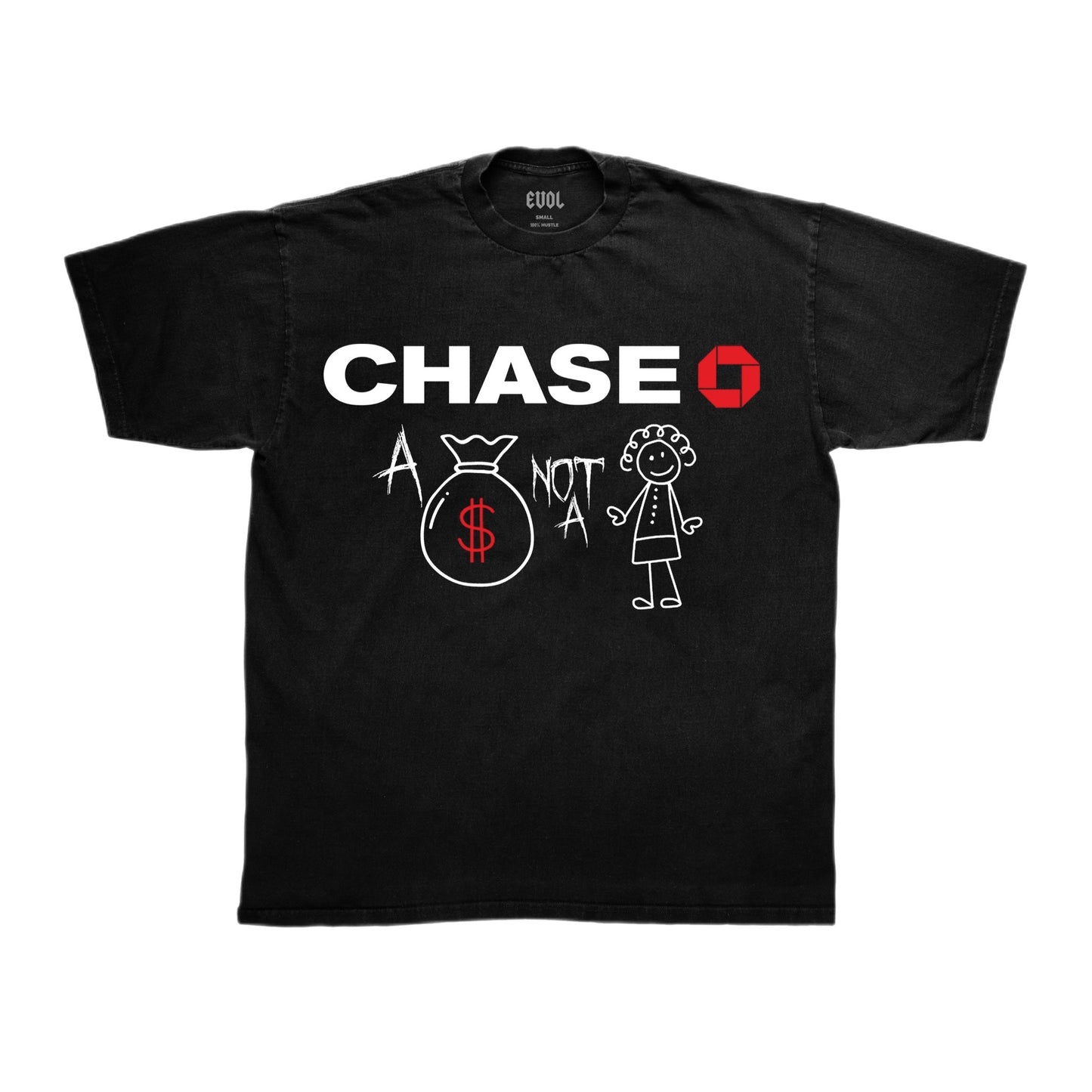 EVOL Chase Tee Black/Red
